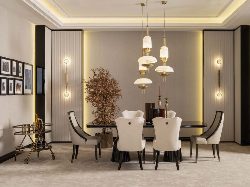 Revora Dining Chair (4 PCS) in Cream - 200-GAB-REV-DC-4
