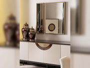 Revora Diningroom (Consol With Mirror & Dining Table & 2 Lux Dining Chair & 2 Dining Chair) - 200-GAB-REV-DT-6-SET