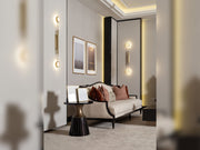 Revora Stationary Four Seater Lux Sofa in Cream - 200-GAB-REV-4W