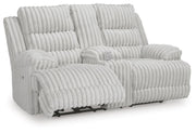 Rhines Falls Alloy Power Reclining Loveseat with Console - PC4280496
