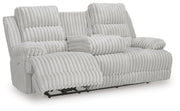 Rhines Falls Alloy Power Reclining Sofa and Loveseat - PC42804U1