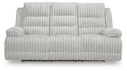 Rhines Falls Alloy Power Reclining Sofa with Drop Down Table - PC4280499