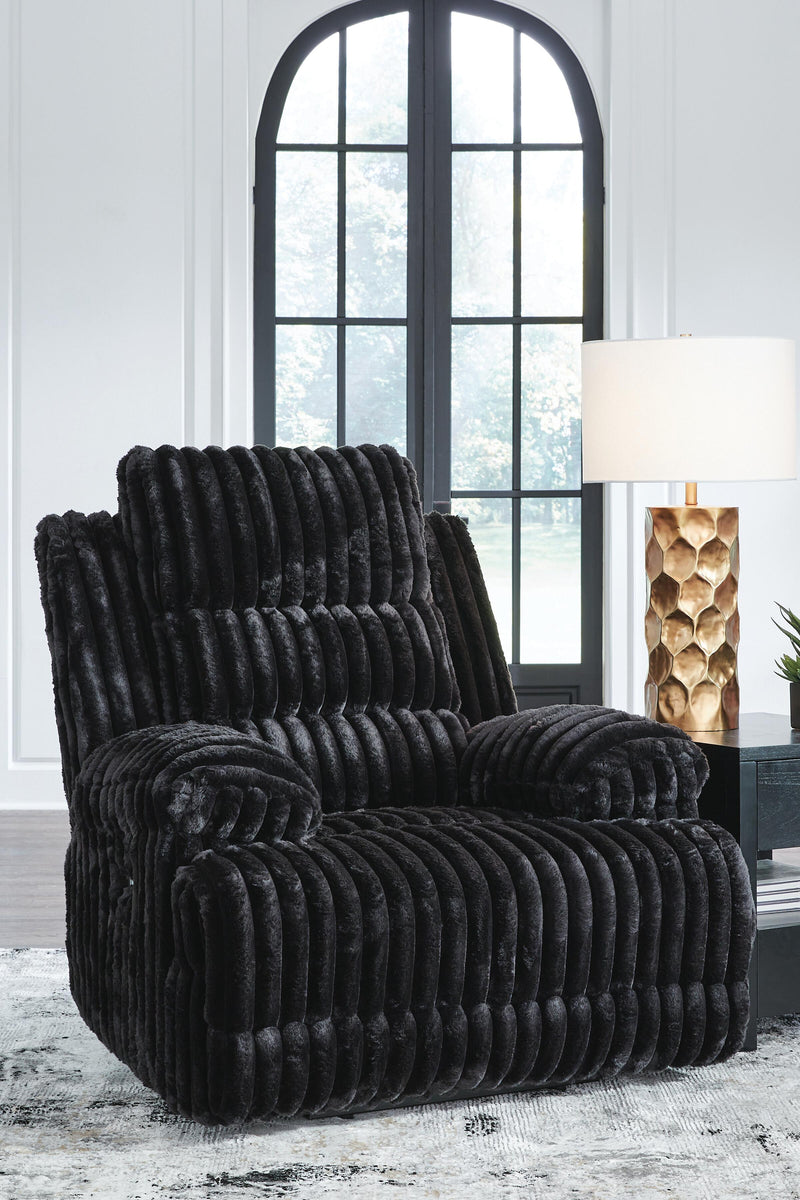 Rhines Falls Onyx Power Recliner - PC4280506