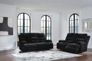 Rhines Falls Onyx Power Reclining Sofa and Loveseat - PC42805U1