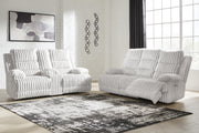 Rhines Falls Sofa and Loveseat in Alloy - PKG024691
