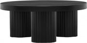Rhodes Iron Coffee Table in Black - 279Black-CT
