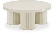 Rhodes Iron Coffee Table in Cream - 279Cream-CT