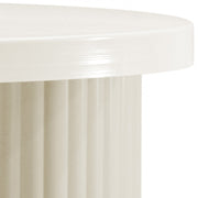 Rhodes Iron Coffee Table in Cream - 279Cream-CT