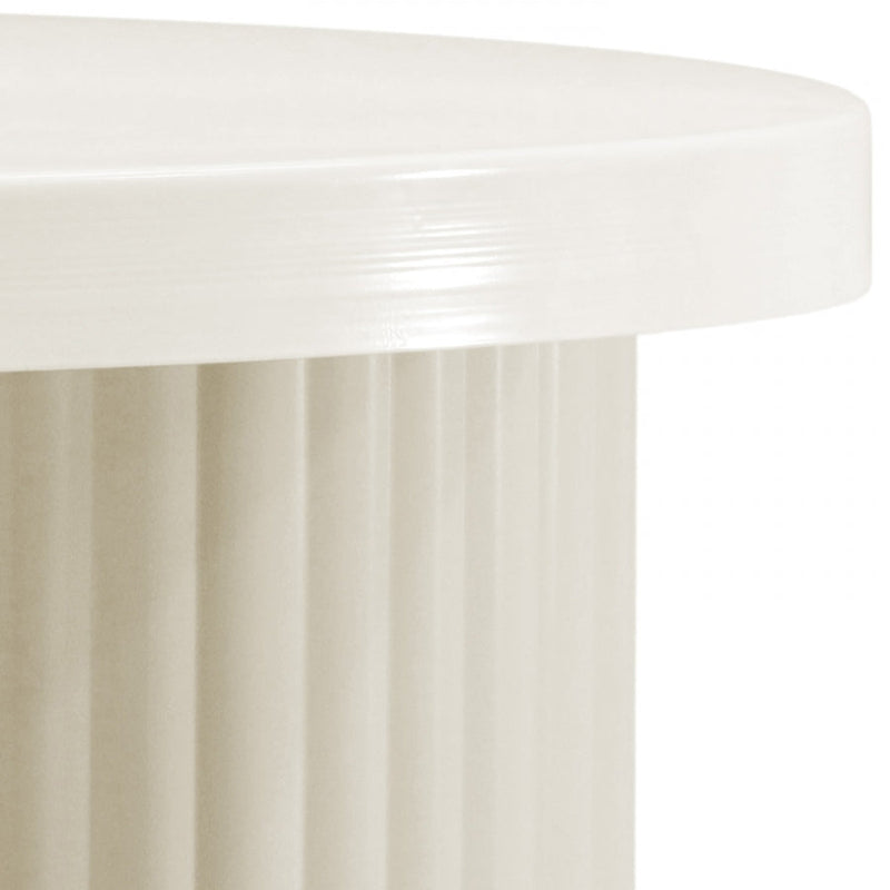 Rhodes Iron Coffee Table in Cream - 279Cream-CT