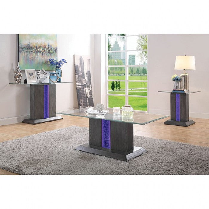 Rhyl Gray End Table - CM4717E