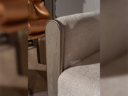 Ricamo 4-pieces (2 Four Seater Sofa & 2 Chair) Livingroom in Cream - 200-GAB-RIC-4411