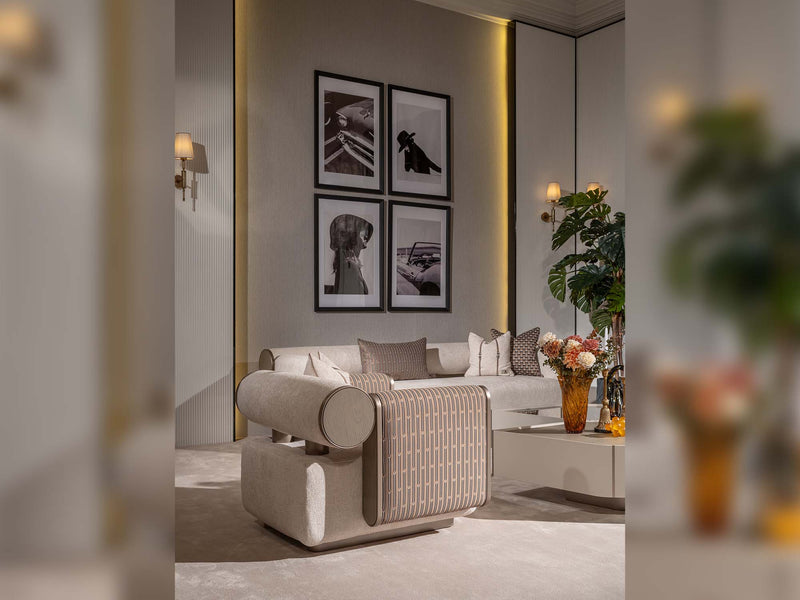 Ricamo Chair in Cream - 200-GAB-RIC-B