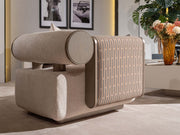 Ricamo Chair in Cream - 200-GAB-RIC-B