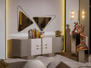 Ricamo Consol With Mirror - 200-GAB-RIC-CON