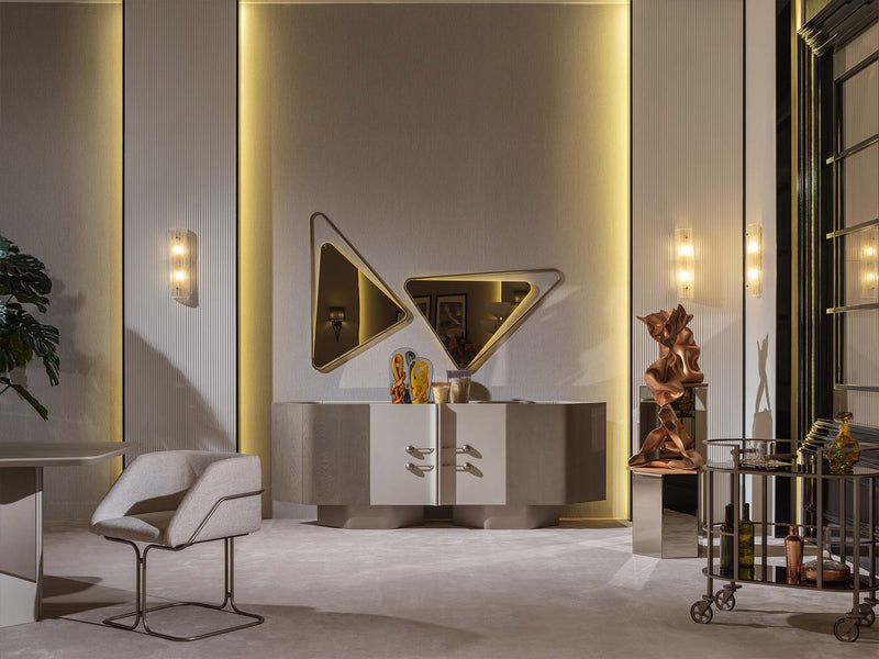 Ricamo Consol With Mirror - 200-GAB-RIC-CON
