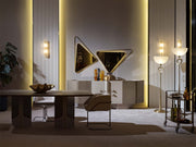 Ricamo Diningroom (Consol With Mirror & Dining Table & 6 Dining Chair) - 200-GAB-RIC-DT-6-SET
