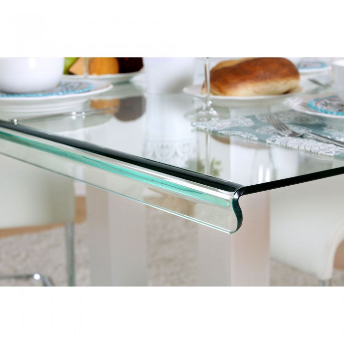 Richfield Silver/Chrome Dining Table - CM3362T-TABLE
