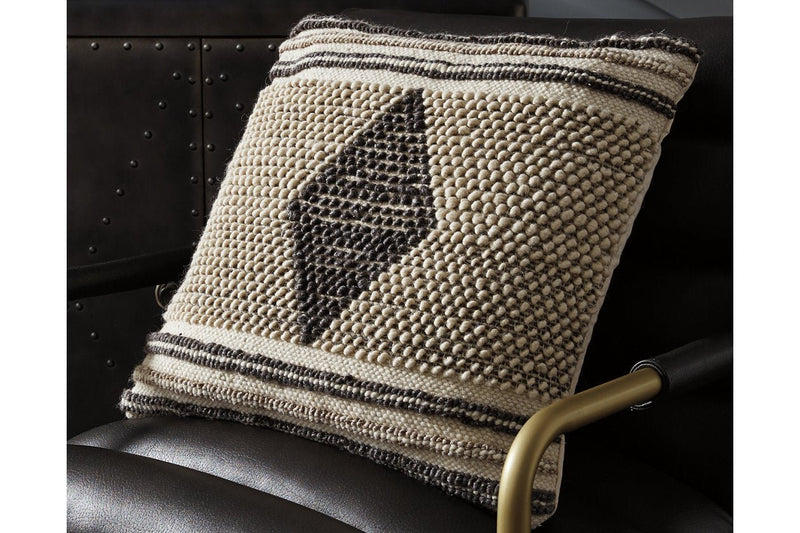 Ricker Gray/Cream Pillow (Set of 4) - Gate FurniturePillow