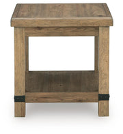 Ridgester Light Brown End Table - T858-3