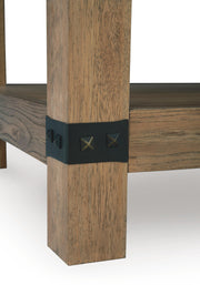 Ridgester Light Brown End Table - T858-3