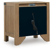Ridgester Light Brown Nightstand - B858-93