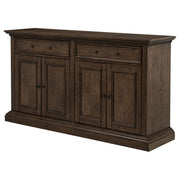 Ridgewell 2-drawer 4-door Dining Server Dark Oak - 104605