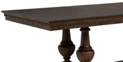 Ridgewell Rectangular Trestle Dining Table Dark Oak - 104601