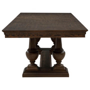 Ridgewell Rectangular Trestle Dining Table Dark Oak - 104601