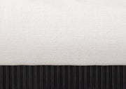 Rigby Linen Textured Fabric King Bed Cream - Gate FurnitureKing Bed