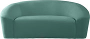 Riley 71" Velvet Upholstered Loveseat in Green - 610Mint-L