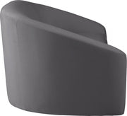 Riley 71" Velvet Upholstered Loveseat in Grey - 610Grey-L