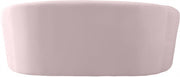 Riley 71" Velvet Upholstered Loveseat in Pink - 610Pink-L