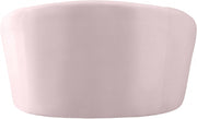 Riley Velvet Upholstered Chair in Pink - 610Pink-C