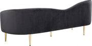 Ritz 85.5" Velvet Upholstered Sofa in Grey - 659Grey-S