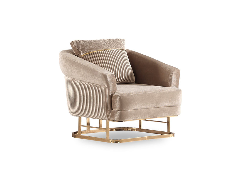 Rixos Chair Beige in Beige - 101-RIX-NSIE30-B
