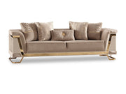 Rixos Stationary Sofa Beige in Beige - 101-RIX-NSIE30-3