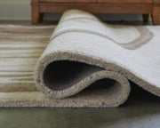 Rizwana Ivory/Brown/Gray 5' x 7' Area Rug - R407762