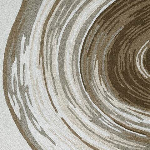 Rizwana Ivory/Brown/Gray 5' x 7' Area Rug - R407762