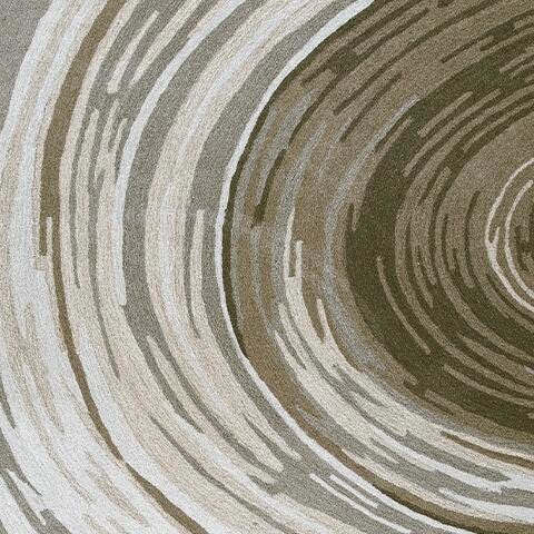 Rizwana Ivory/Brown/Gray 7'6" x 10' Area Rug - R407761
