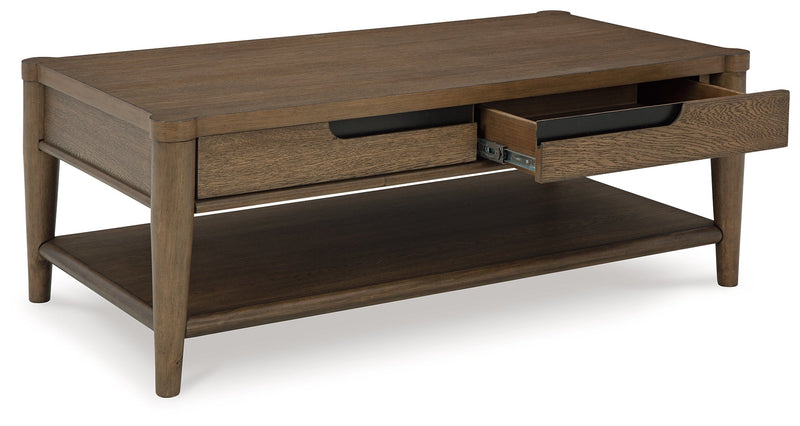 Roanhowe Brown Coffee Table - T769-1