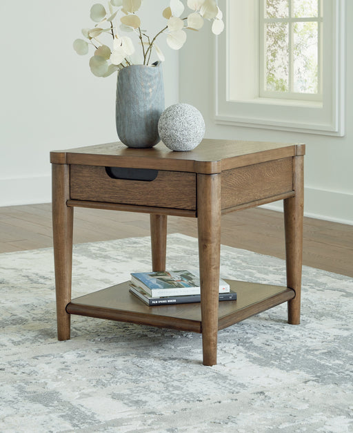 Roanhowe Brown End Table - T769-3