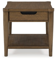 Roanhowe Coffee Table with 1 End Table in Brown - PKG016518