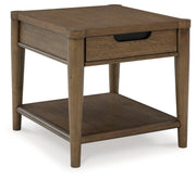 Roanhowe Coffee Table with 1 End Table in Brown - PKG016518