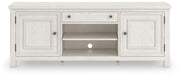 Robbinsdale Antique White 72" TV Stand - W742-68