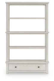 Robbinsdale Antique White 75" Bookcase - H742-70