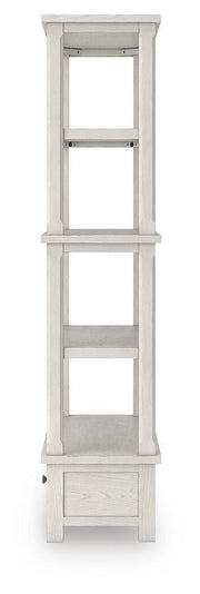 Robbinsdale Antique White 75" Bookcase - H742-70