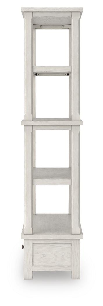 Robbinsdale Antique White 75" Bookcase - H742-70