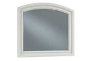 Robbinsdale Antique White Bedroom Mirror - Gate FurnitureMirror