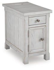 Robbinsdale Antique White Chairside End Table - T729-7