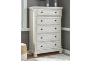 Robbinsdale Antique White Chest of Drawers - Gate FurnitureChest